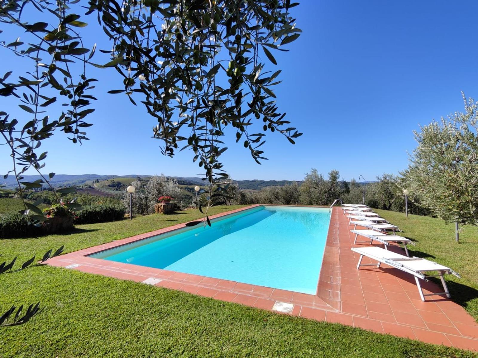 Agriturismo Sommassa Greve in Chianti Eksteriør billede